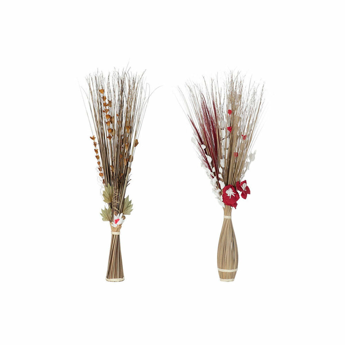 DKD Home Decor Bouquet 8424001847471 Natural Red Brown Dried Flowers (40 x 40 x 150 cm) (2 Units) - Image 1 of 3