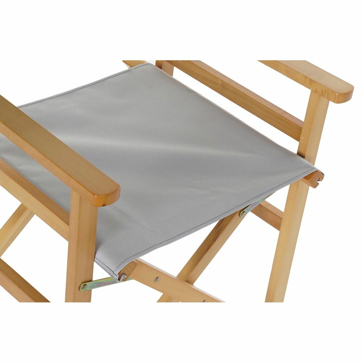 Sedia da giardino DKD Home Decor Grigio Naturale Pino 56 x 48 x 87 cm (56 x 48 x 87 cm) - Image 2 of 3