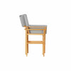 Sedia da giardino DKD Home Decor Grigio Naturale Pino 56 x 48 x 87 cm (56 x 48 x 87 cm) - Image 2 of 3