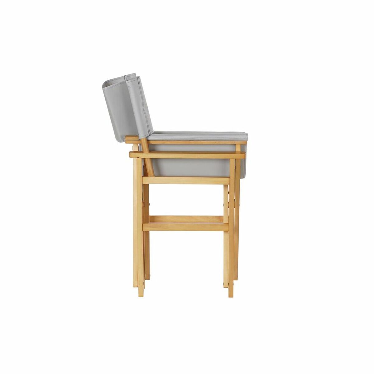 Sedia da giardino DKD Home Decor Grigio Naturale Pino 56 x 48 x 87 cm (56 x 48 x 87 cm) - Image 2 of 3