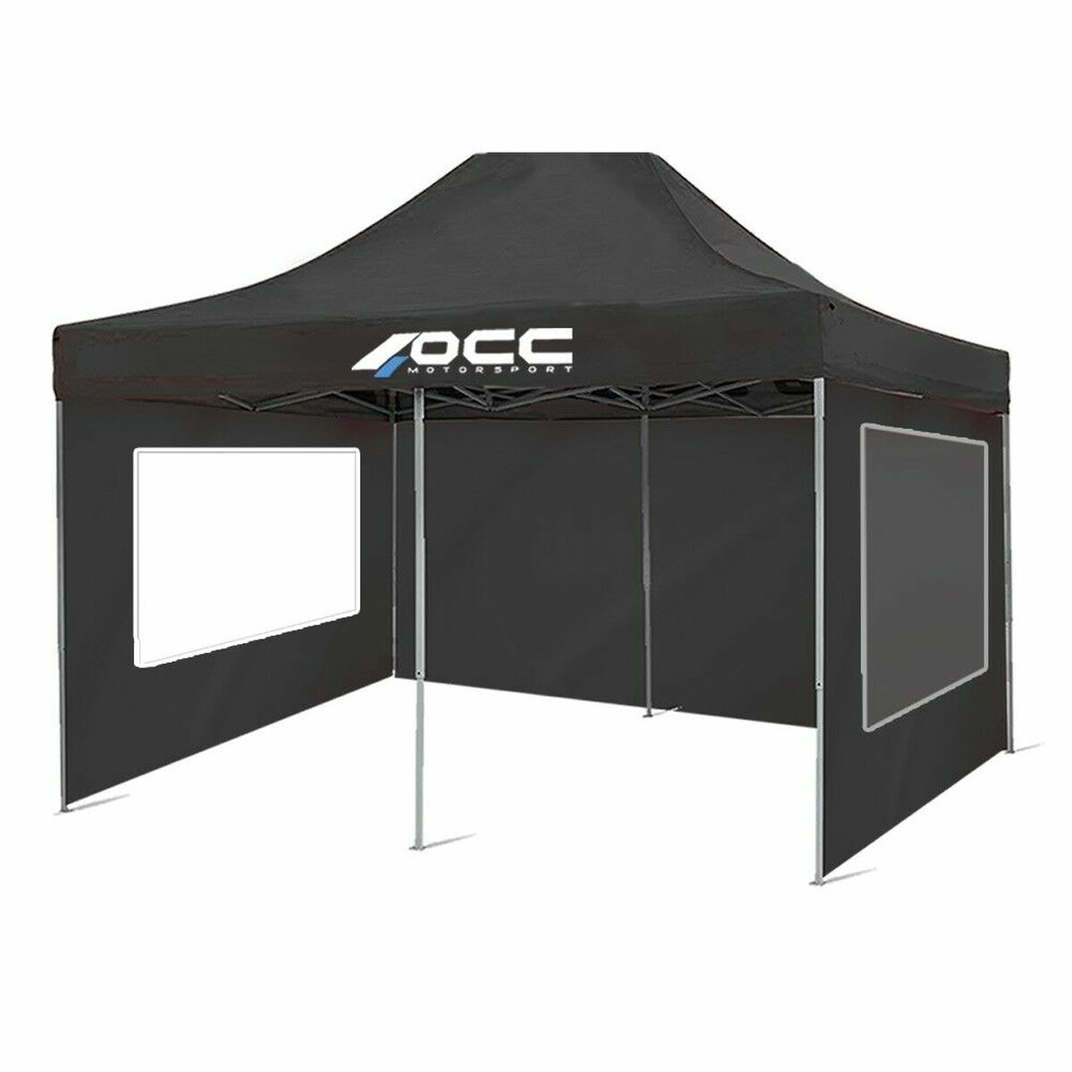 Pared de la Tienda OCC Motorsport OCCCARP33 Negro Oxford 420D 6 x 2 m Ventana - Image 1 of 1