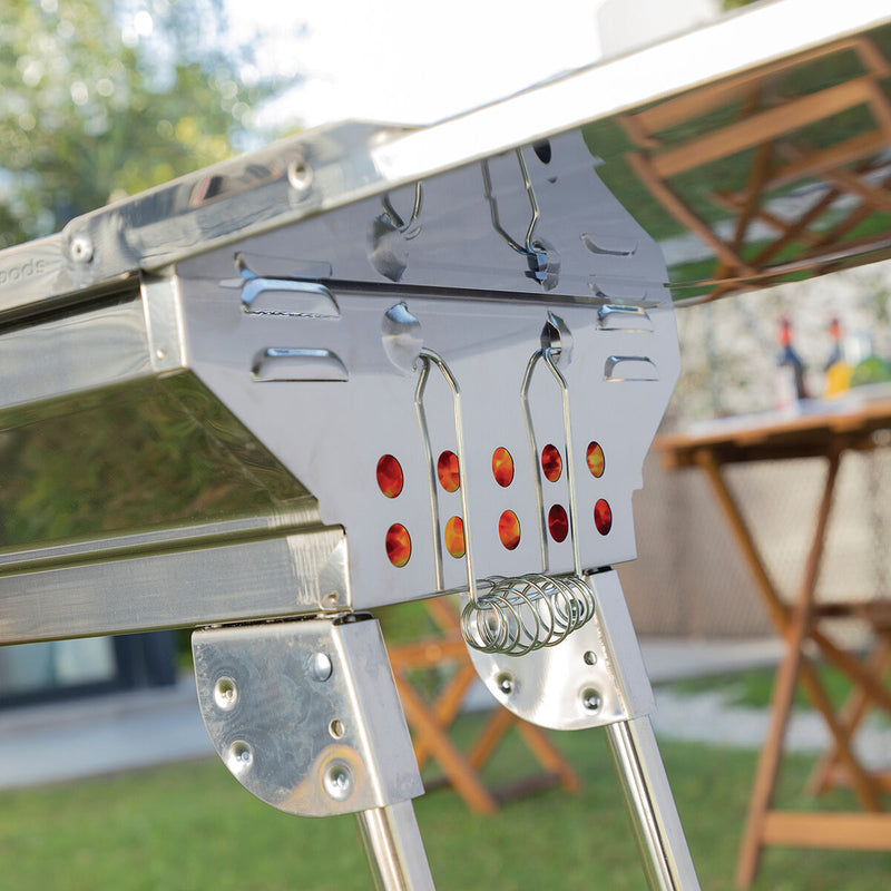 Barbacoa Plegable de Acero Inoxidable para Carbón ExelQ InnovaGoods - Image 16 of 16