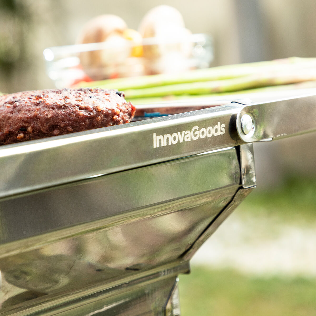 Barbacoa Plegable de Acero Inoxidable para Carbón ExelQ InnovaGoods - Image 8 of 16