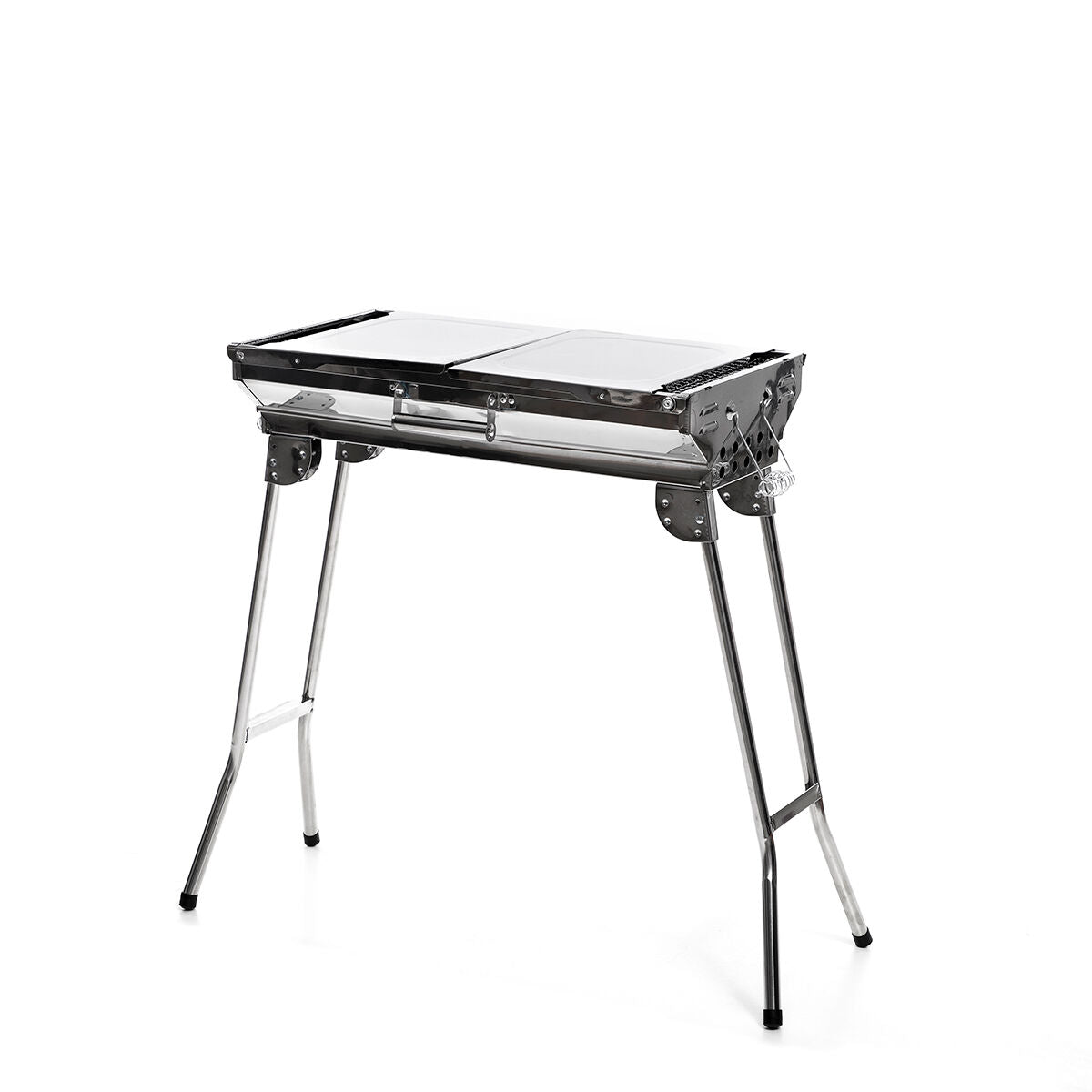 Barbacoa Plegable de Acero Inoxidable para Carbón ExelQ InnovaGoods - Image 2 of 16