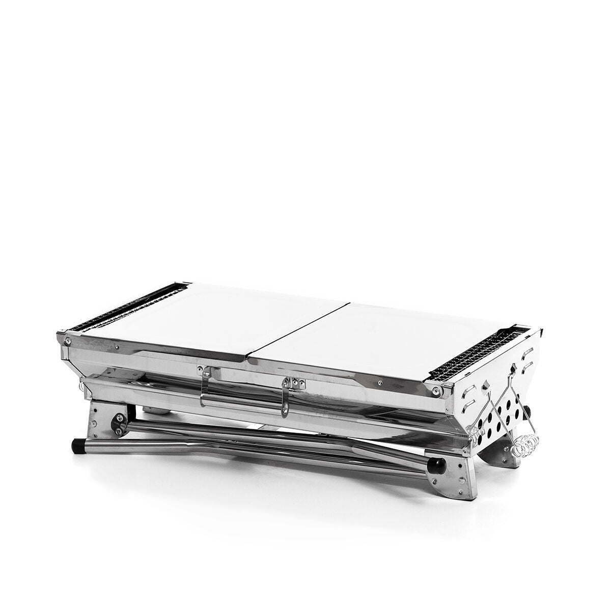 Barbacoa Plegable de Acero Inoxidable para Carbón ExelQ InnovaGoods - Image 3 of 16