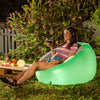 Sillón Hinchable con LED Multicolor y Mando Chight InnovaGoods - Image 1 of 14