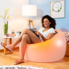 Sillón Hinchable con LED Multicolor y Mando Chight InnovaGoods - Image 7 of 14