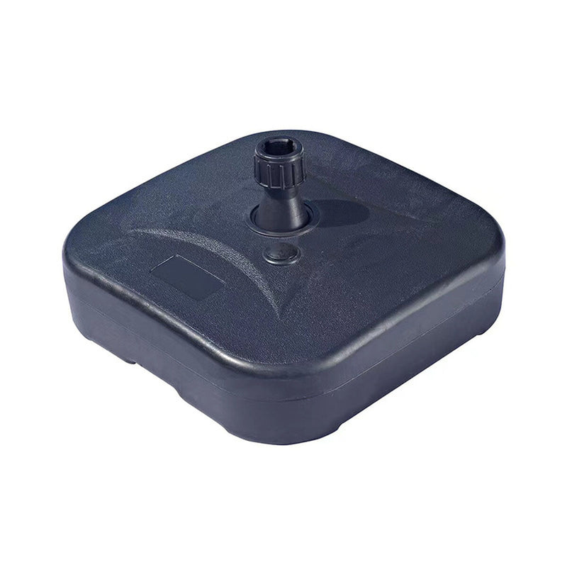 SolPatio Base per Ombrellone in Plastica 20L 45x14x45 cm Nero - Image 1 of 2