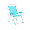 Sedia Pieghevole Marbueno 5 Posizioni Alluminio Aquamarina Spiaggia e Piscina 59X61X97 cm 10310 - Image 1 of 2