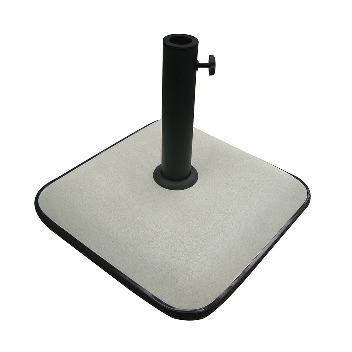 Base Ombrellone Quadrata Marbueno in Cemento 25kg- Bianco - Image 1 of 2