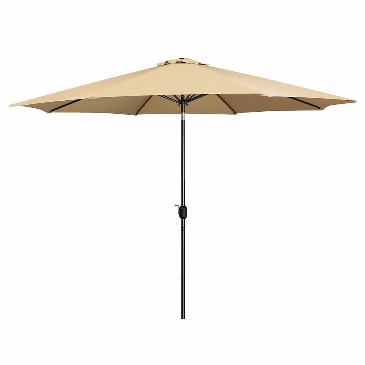Marbueno Sombrilla Acero 8 Varillas D300 cm Polyester Marron Jardin, Piscina y Terraza 10485 - Image 1 of 2