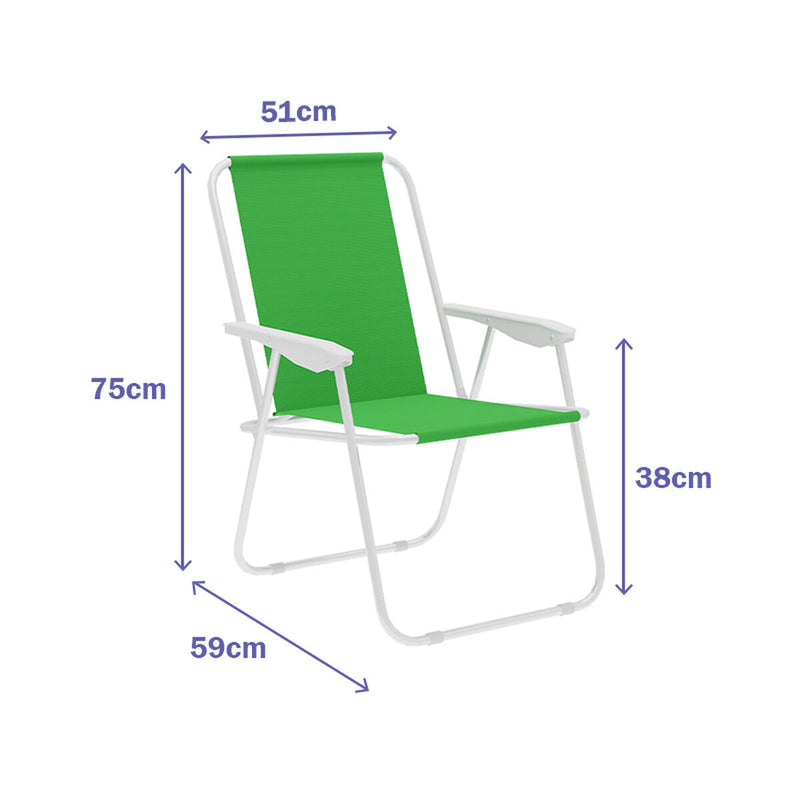 Silla Plegable Marbueno Verde 59 x 75 x 51 cm - Image 2 of 2