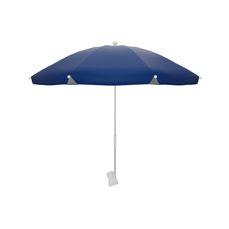 Marbueno Ombrellone da Esterno in Nylon e Acciaio, Lunghezza 75 cm, Blu scuro - immagine 1 | SolPatio