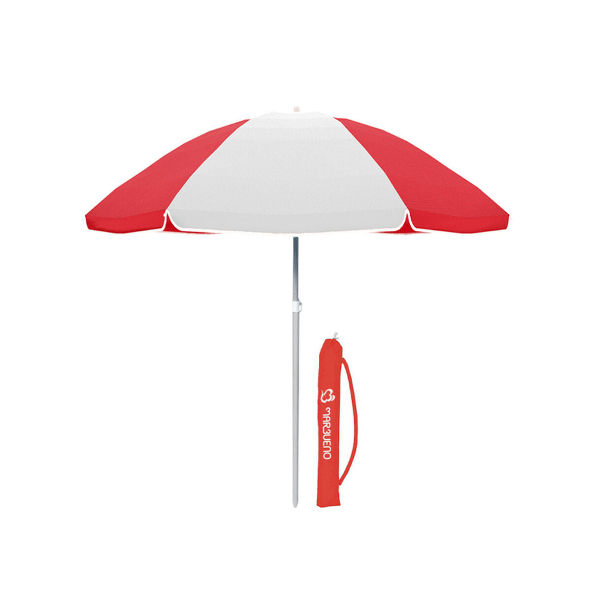 Marbueno Ombrellone in Acciaio SUMMER 10346R Ø 160 cm Rosso - Image 1 of 1