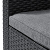 Allibert by KETER Poltrona da giardino in rattan sintetico 65 x 63 x 74 cm Grigio scuro - Image 3 of 4