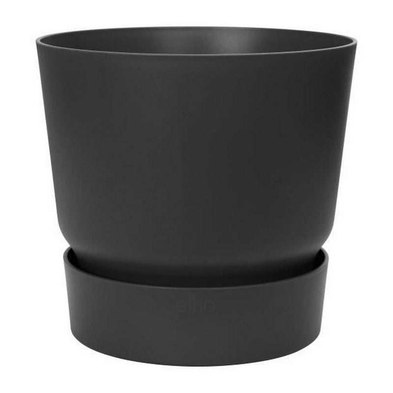 Vaso Elho Greenville Nero Plastica Rotondo Rotonda Ø 40 cm Ø 39 x 36,8 cm - Image 1 of 6