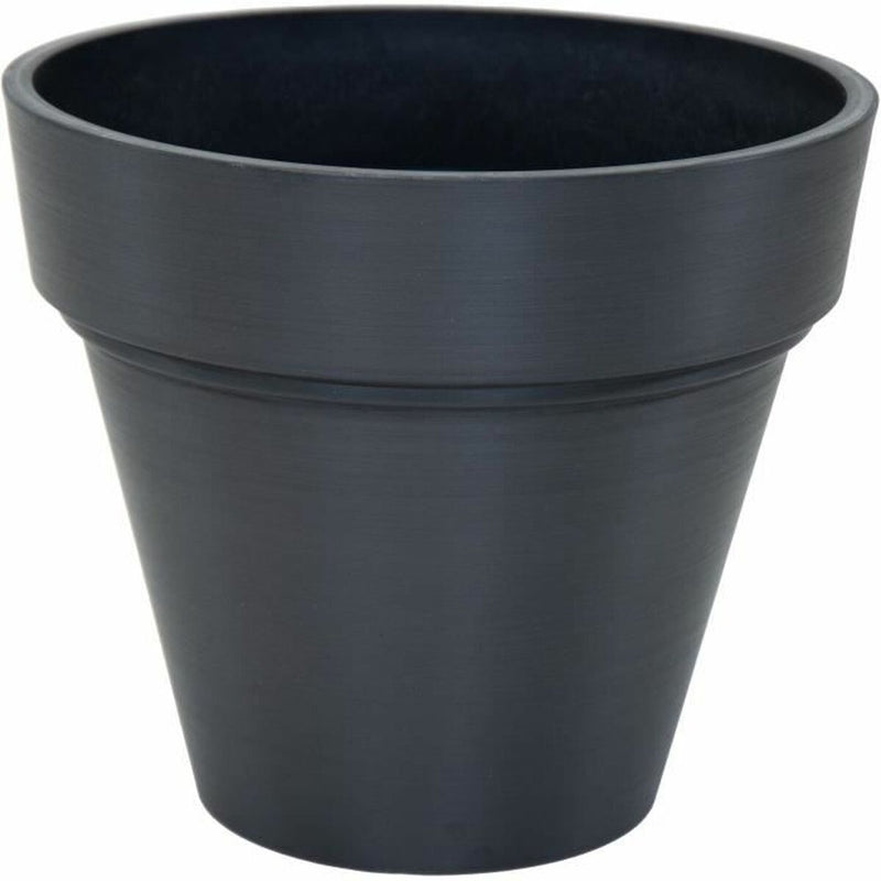 Mega Collections Vaso Ecostone in Plastica Riciclata Ø 35 x 30 cm Nero - Image 1 of 1