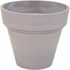 Mega Collections Vaso Ecostone in Plastica Riciclata 41 x 36 cm Marrone Taupé