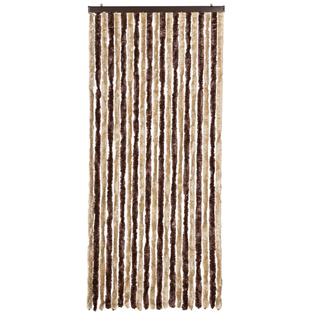 vidaXL Zanzariera Beige e Marrone Chiaro 90x220cm Ciniglia - Image 3 of 6