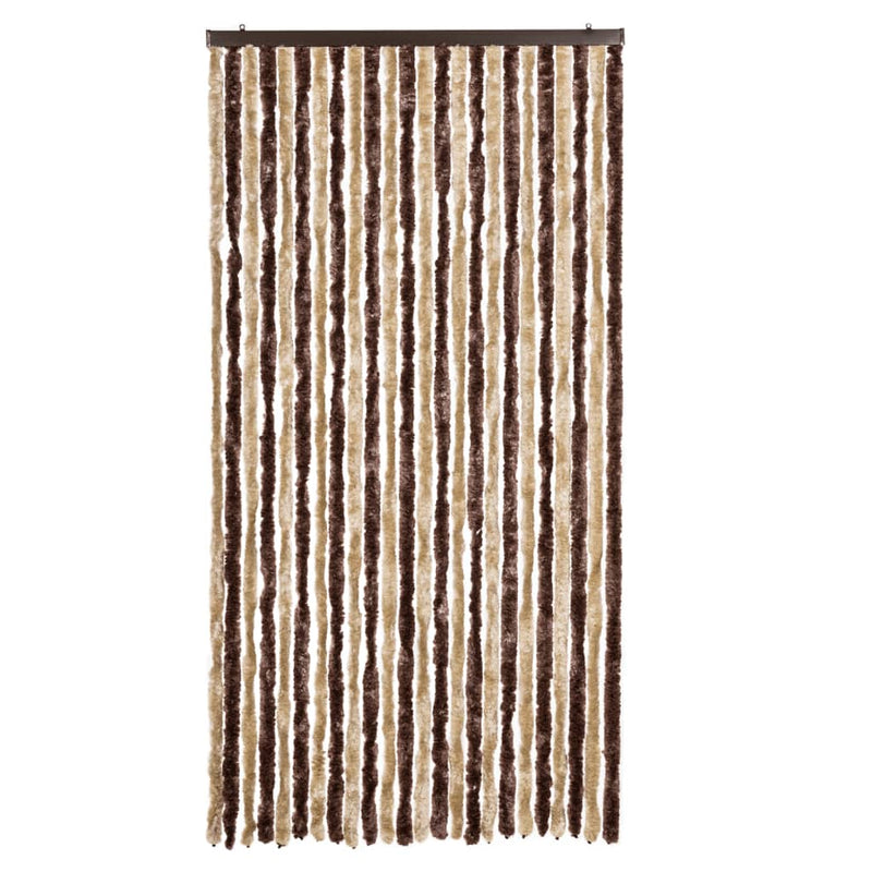 vidaXL Zanzariera Beige e Marrone Chiaro 100x220 cm Ciniglia - Image 3 of 6