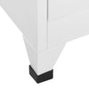 Armadietto Professionale in Acciaio con 9 Scomparti e Serratura - Grigio - Image 4 of 7