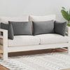 Cuscini da Esterno in Poliestere 60x40 cm Grigio, Set da 2 - immagine 2 | SolPatio - Image 2 of 8