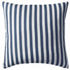 vidaXL Cojines de Exterior Set de 2 Impermeables a Rayas 45x45 cm Azul - Image 6 of 12