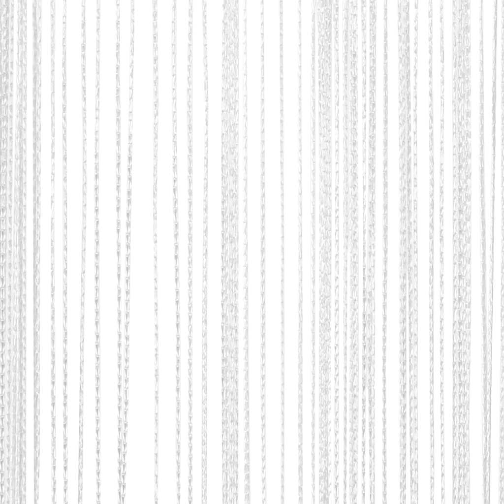 Tende a Fili Bianche vidaXL - Set da 2 (100x250 cm) - Image 6 of 8