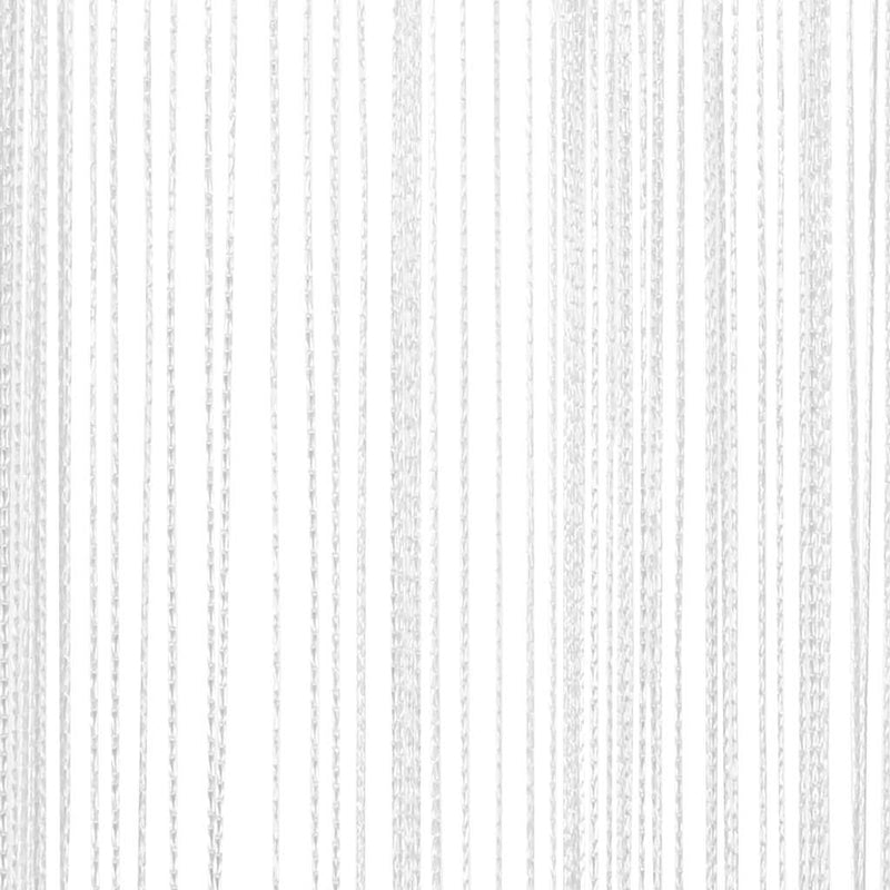 vidaXL 2 Pz Tende a Fili 140x250 cm Bianche - Image 6 of 8