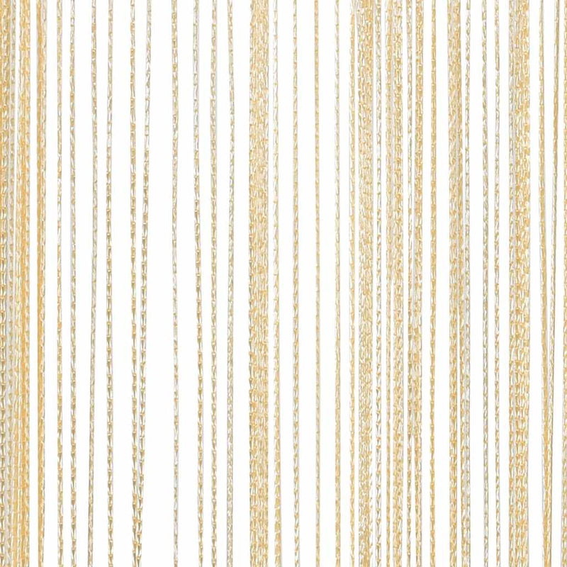 Tende a Fili vidaXL 100x250 cm Crema - Set da 2 Pezzi - Image 6 of 8