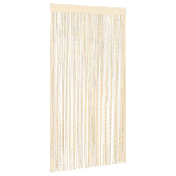 Tende a Fili Crema, Set da 2 Pezzi (140x250 cm) - immagine 2 | SolPatio