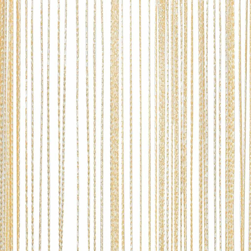 vidaXL Tende a Fili Crema, Set da 2 Pezzi (140x250 cm) - Image 6 of 8