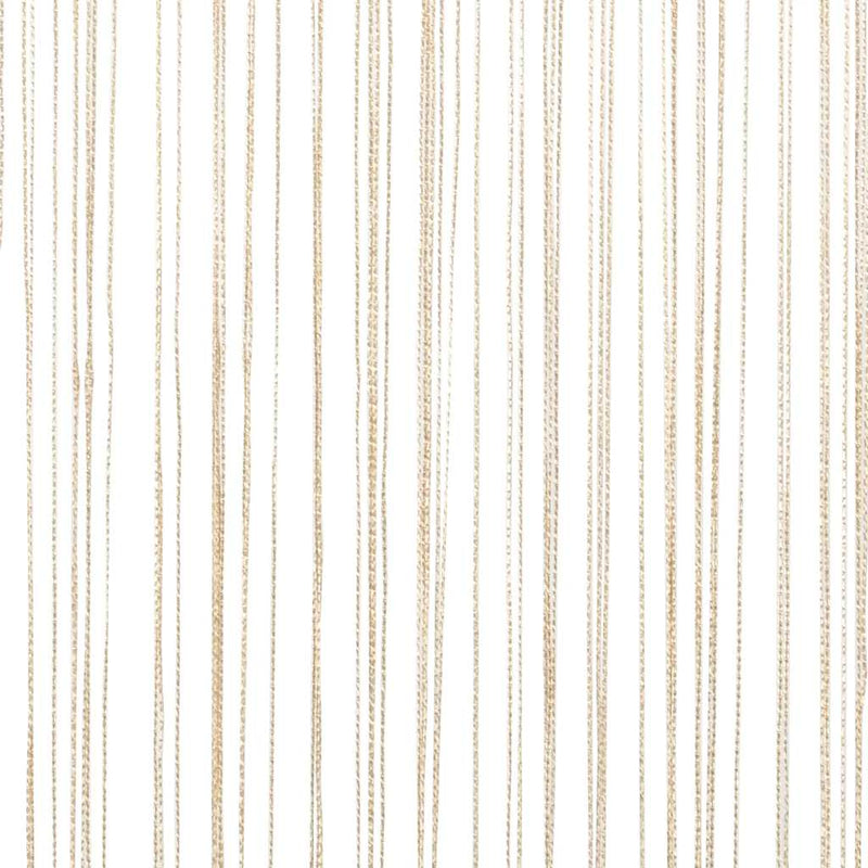 vidaXL Tende a Fili in Poliestere 100 x 250 cm Beige (Set da 2) - Image 12 of 16