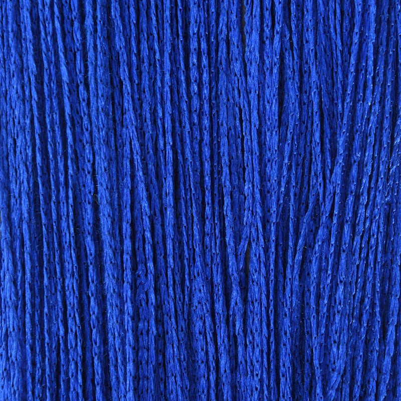 Coppia di Tende a Fili Decorative, 140x250 cm, Blu Intenso - Image 7 of 8