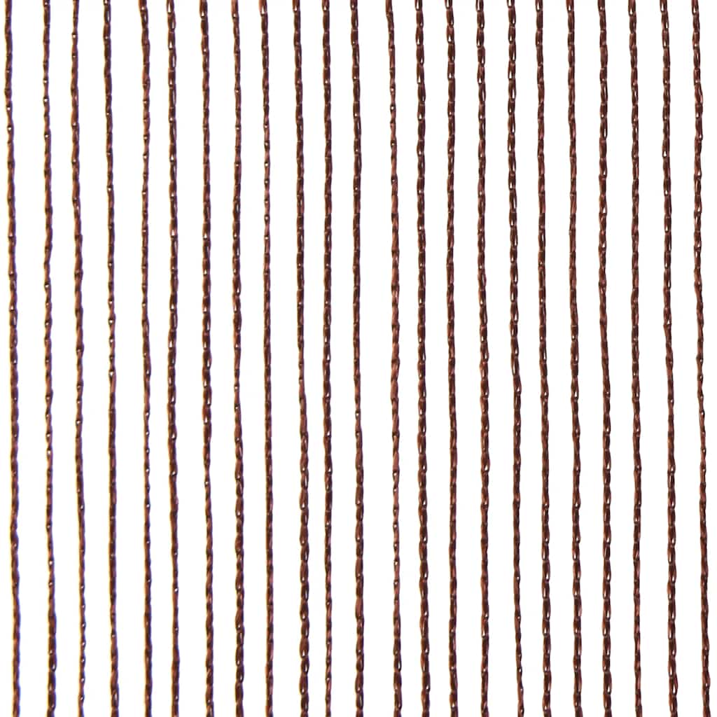 vidaXL Tende a Fili 100% Poliestere 140x250 cm Marroni - Image 6 of 8