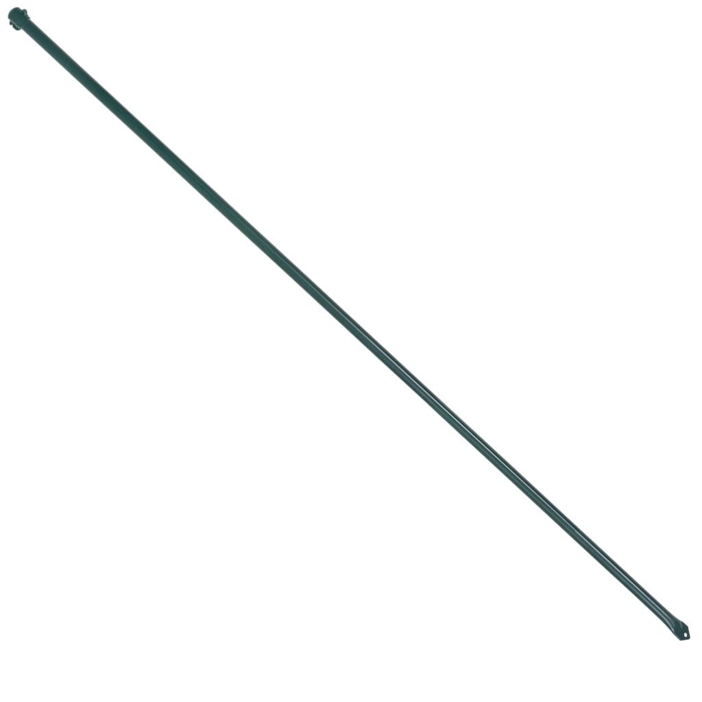 Set di 10 Pali Tutori in Metallo per Piante, 1,5 m Verde - Image 1 of 2