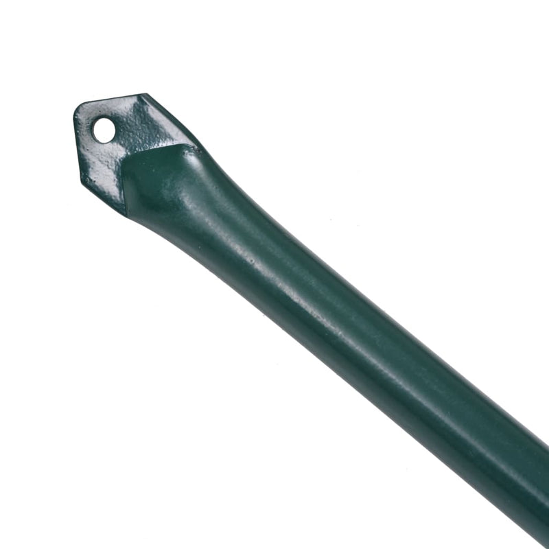 Set di 10 Pali Tutori in Metallo per Piante, 1,5 m Verde - Image 2 of 2
