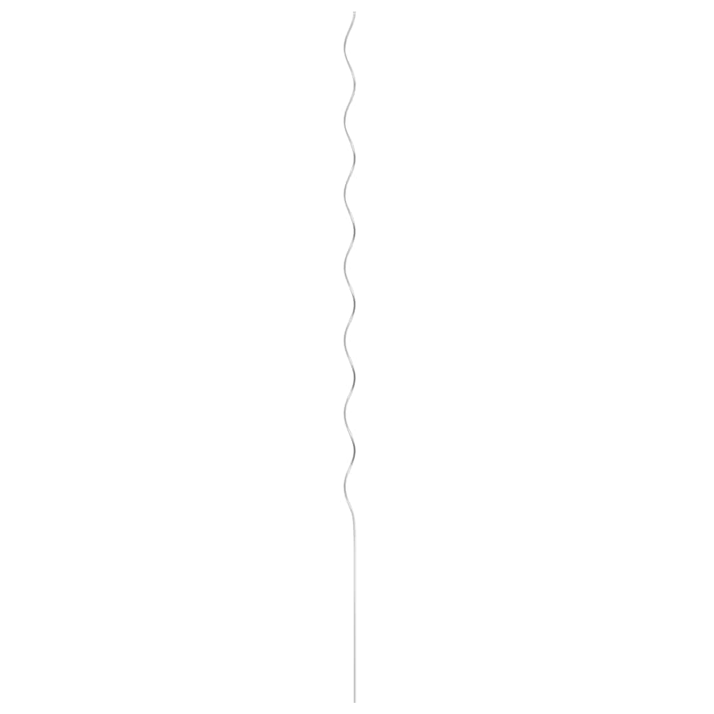 vidaXL Supporti a Spirale per Piante in Acciaio Zincato 170 cm (50 Pezzi) - Image 15 of 35