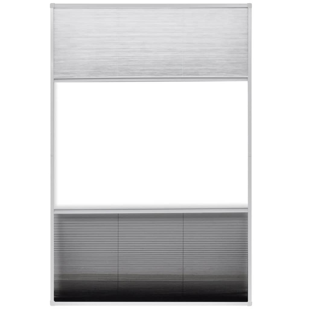 vidaXL Zanzariera Plissettata in Alluminio 80x120 cm con Tendina - Image 4 of 7