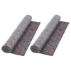 vidaXL Lona Protectora Antideslizante para Pintores, 2 piezas, 1x50 m, 180 g/m², Gris - Image 3 of 10