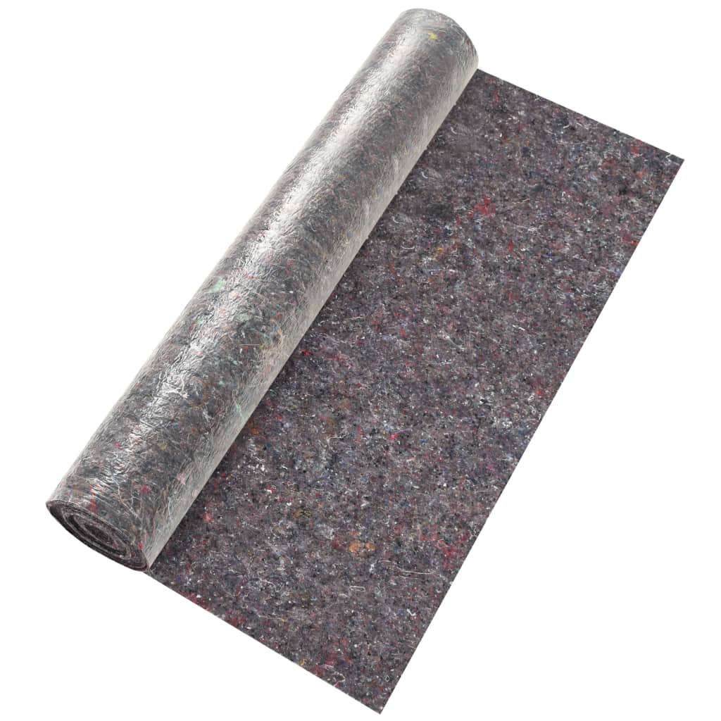 vidaXL Lona Protectora Antideslizante para Pintores, 2 piezas, 1x50 m, 180 g/m², Gris - Image 5 of 10