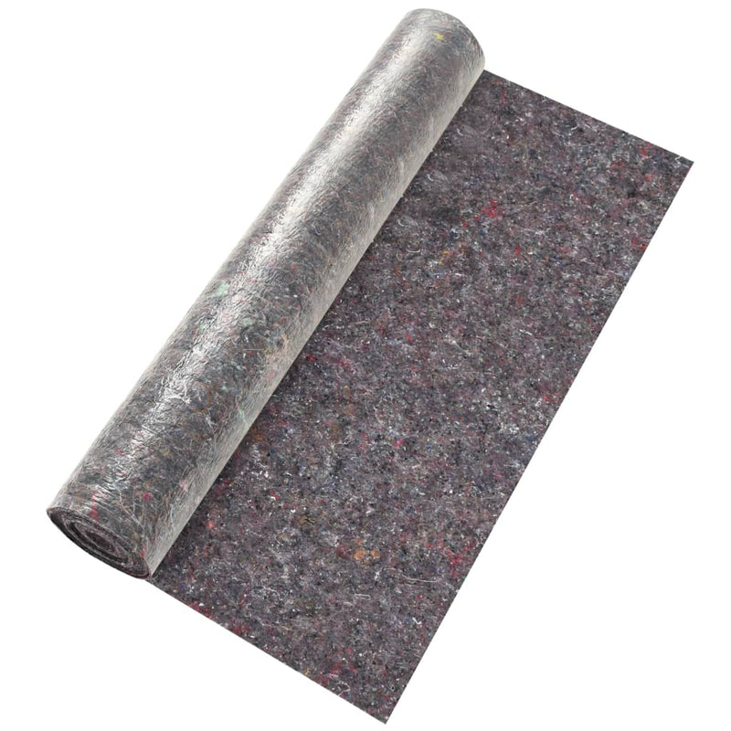 vidaXL Lona Protectora Antideslizante para Pintores, 2 piezas, 1x50 m, 180 g/m², Gris - Image 5 of 10