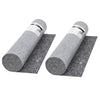 vidaXL Lona Protectora Antideslizante para Pintores, 2 piezas, 1x50 m, 180 g/m², Gris - Image 4 of 10