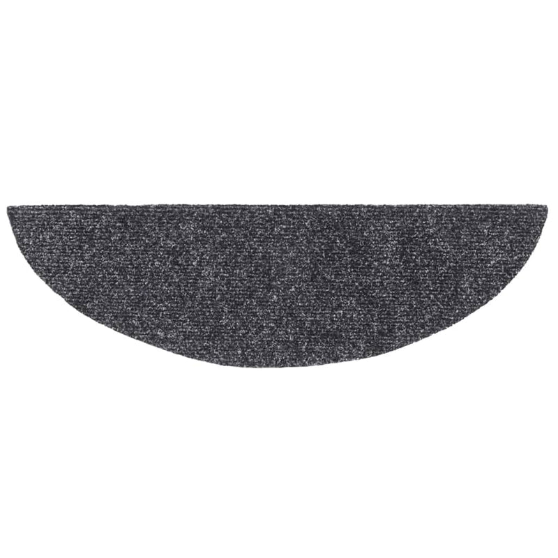 Tappetini Autoadesivi Semicircolari per Scale - Comfort e Sicurezza, Set 10 Pezzi Grigio Scuro - Image 10 of 20