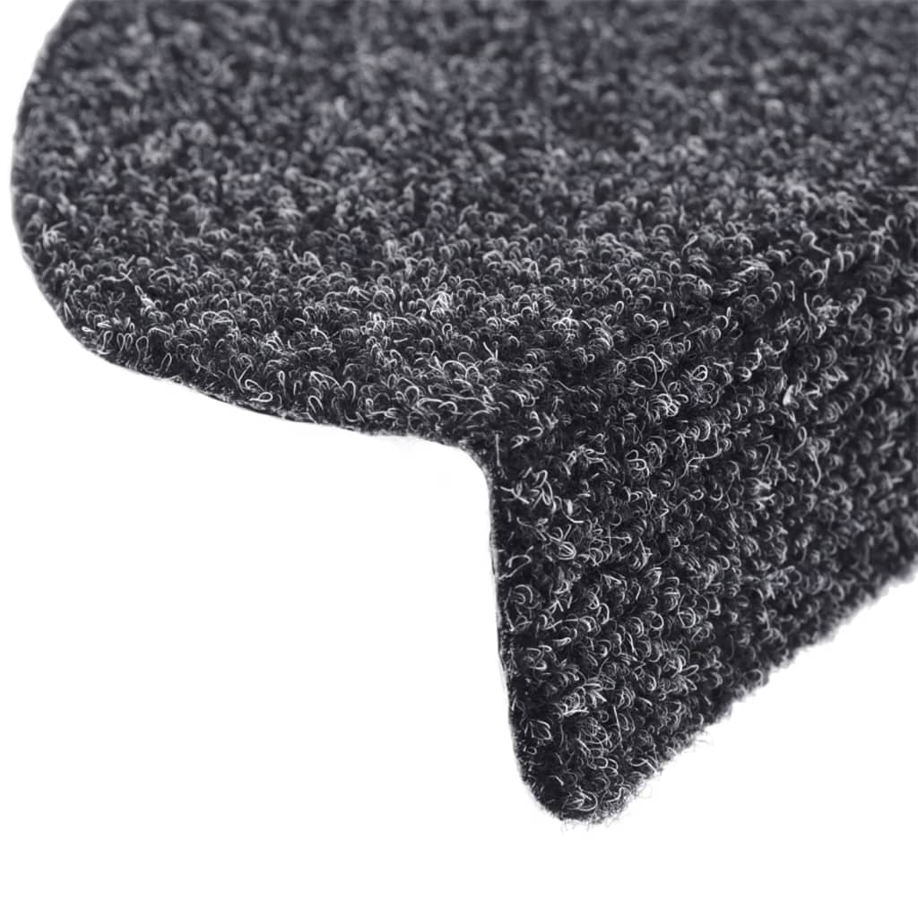 Tappetini Autoadesivi Semicircolari per Scale - Comfort e Sicurezza, Set 10 Pezzi Grigio Scuro - Image 13 of 20