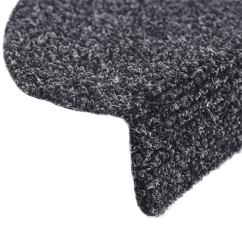 Tappetini Autoadesivi Semicircolari per Scale - Comfort e Sicurezza, Set 10 Pezzi Grigio Scuro - Image 13 of 20