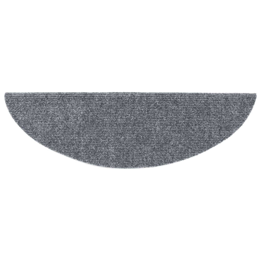 Tappetini Autoadesivi Semicircolari per Scale - Comfort e Sicurezza, Set 10 Pezzi Grigio Scuro - Image 12 of 20