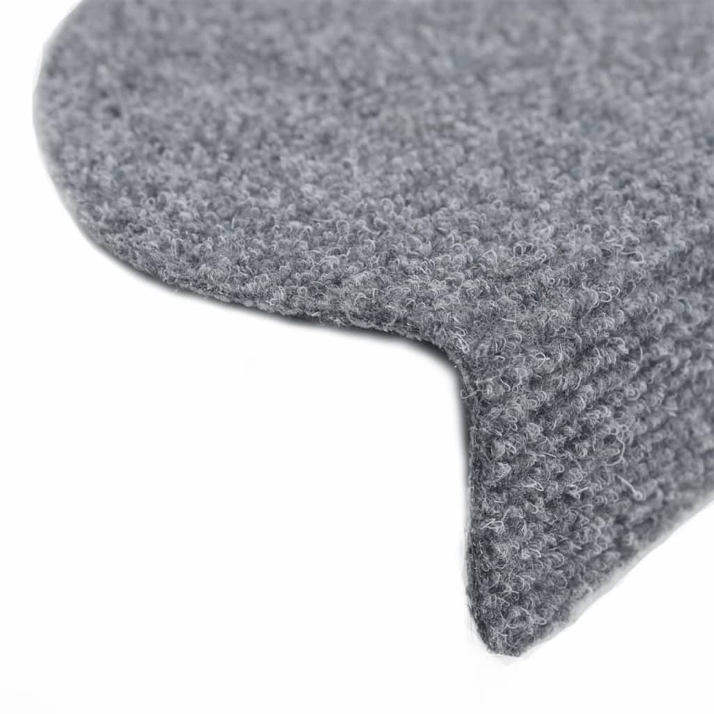 Tappetini Autoadesivi Semicircolari per Scale - Comfort e Sicurezza, Set 10 Pezzi Grigio Scuro - Image 15 of 20