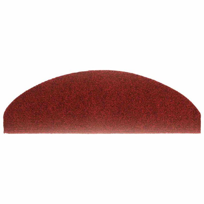 vidaXL Tappetini Autoadesivi per Scale 15 pz 65x21x4 cm Rosso - Image 4 of 7