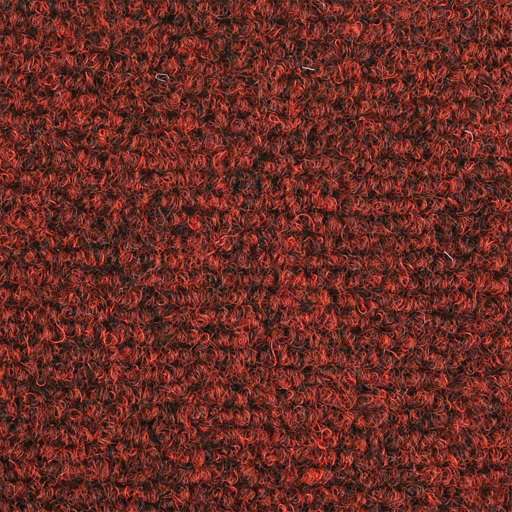 vidaXL Tappetini Autoadesivi per Scale 15 pz 65x21x4 cm Rosso - Image 7 of 7